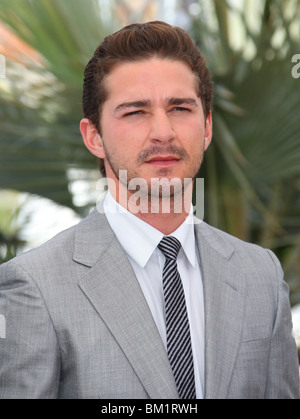 SHIA LABEOUF WALL STREET PHOTOCALL CANNES FILM FESTIVAL 2010 PALAIS DES FESTIVAL CANNES FRANCE 14 Mai 2010 Banque D'Images