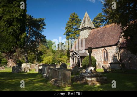 Royaume-uni, Angleterre, Herefordshire, Putley église du village Banque D'Images