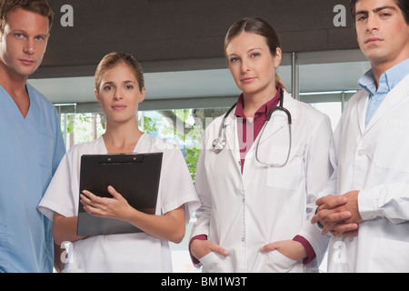 Portrait de médecins et d'infirmières Banque D'Images