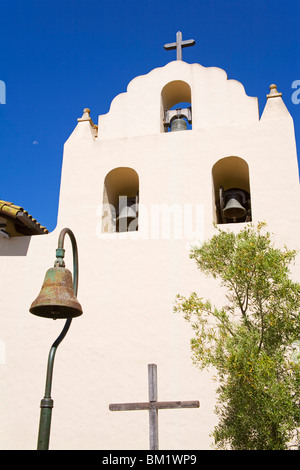 La vieille Mission Santa Ines, Solvang, comté de Santa Barbara, le Centre de la Californie, États-Unis d'Amérique, Amérique du Nord Banque D'Images