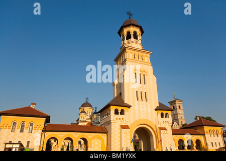 La Cathédrale Orthodoxe, La Citadelle Alba Carolina, Alba Iulia, Roumanie, Europe Banque D'Images