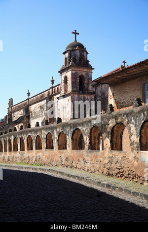 Iglesia El Sagrario (église du sanctuaire), Patzcuaro, Michoacan, Mexique, Etat de l'Amérique du Nord Banque D'Images