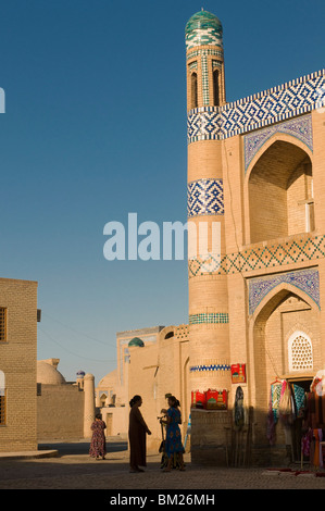 Les ruines de Khiva, Site du patrimoine mondial de l'UNESCO, l'Ouzbékistan, en Asie centrale Banque D'Images