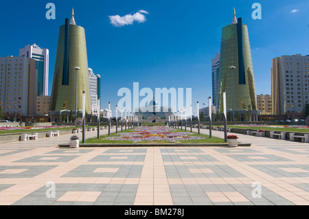 Palais présidentiel, Astana, Kazakhstan, en Asie centrale Banque D'Images