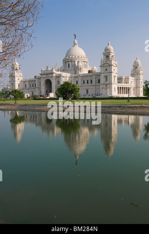 Imposant Monument Victoria, Kolkata, Bengale occidental, Inde, Asie Banque D'Images