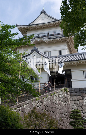 Château d'Odawara, un bastion du clan Hojo jusqu'à sa destruction puis reconstruit dans les années 1960, le Japon Banque D'Images