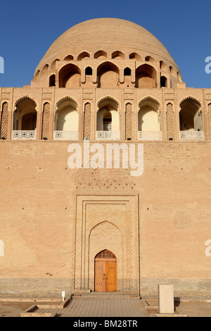 Mausolée du Sultan Ahmad Sanjar à l'ancienne route de la soie ville de Merv ( Marie ) au Turkménistan. Banque D'Images