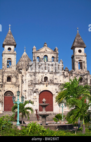 Eglise de Guadalupe, Granada, Nicaragua Banque D'Images