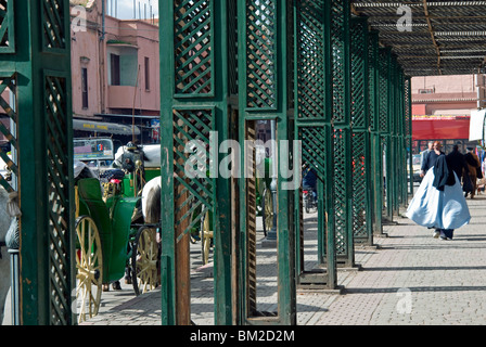 Le Mellah de Marrakech, Marrakech (Maroc), Banque D'Images