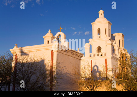 Mission San Xavier del Bac, Tucson, Arizona, USA Banque D'Images