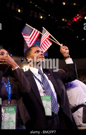 Jesse Jackson. Jr. et sa femme Banque D'Images