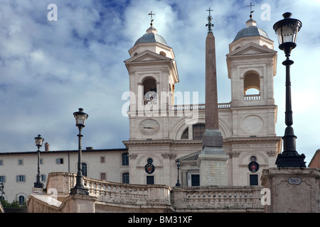 Trinita dei Monti, Rome, Italie, Europe Banque D'Images