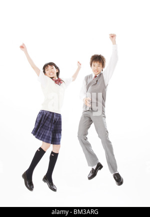 Junior High School Student Banque D'Images