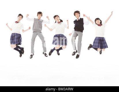 Junior High School Student Banque D'Images