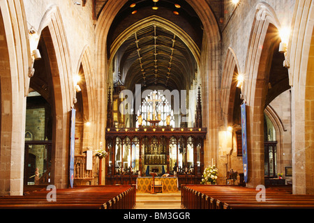 Cathédrale Saint-nicolas, Newcastle upon Tyne, England, UK. Banque D'Images