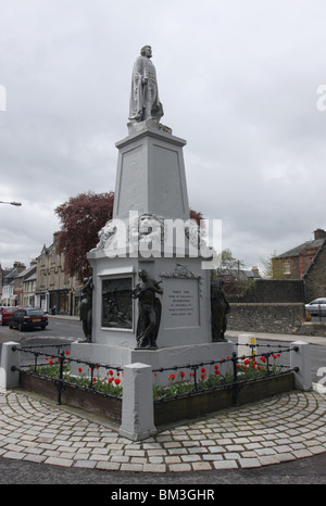 Statue de mungo park selkirk ecosse mai 2010 Banque D'Images