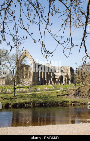 'Bolton Abbey', Wharfedale, North Yorkshire, Angleterre. Banque D'Images