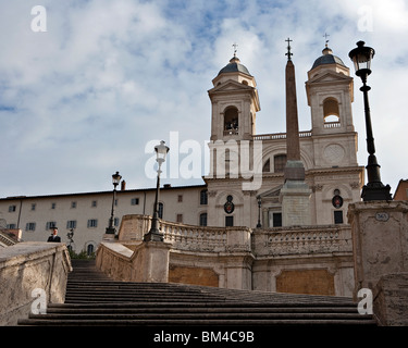 Trinita dei Monti, Rome, Italie, Europe Banque D'Images