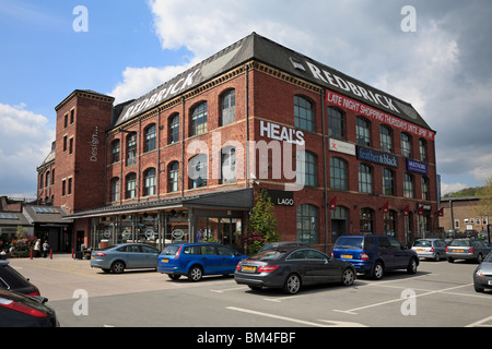 Usine de briques rouges, Batley, West Yorkshire, Angleterre, Royaume-Uni. Banque D'Images