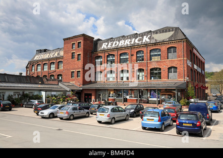 Usine de briques rouges, Batley, West Yorkshire, Angleterre, Royaume-Uni. Banque D'Images