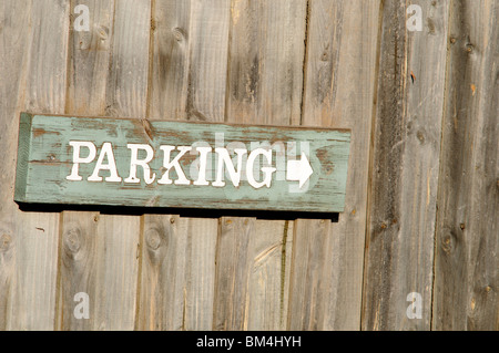 Parking sign, Blackburn, Melbourne, Australie Banque D'Images