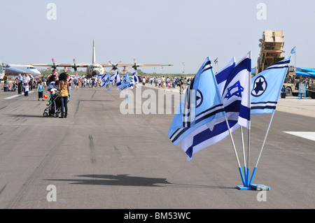 Israël, Tel Nof FIA une base de l'air israélienne (IAF) exposition Banque D'Images