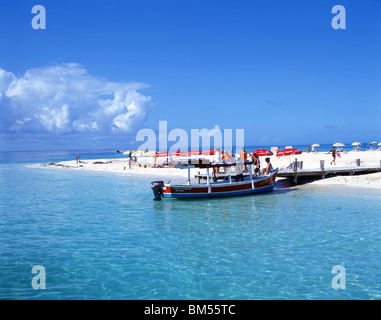 North Beach, Punta Norte, Isla Mujeres, Yucatán, Quintana Roo, Mexique de l'État Banque D'Images