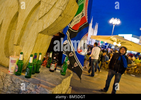 Célébration Scudetto Inter, place du Duomo, Milan, Italie, 16.05.2010 Banque D'Images