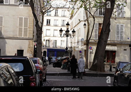 Square2,St Germain des Prés, vieille ville, Paris 6, France Banque D'Images