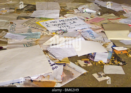 Chapelle funéraire de Lucio Battisti, Molteno, province de Lecco, Italie Banque D'Images