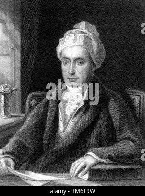 WILLIAM COWPER, poète anglais (1731-1800) Banque D'Images