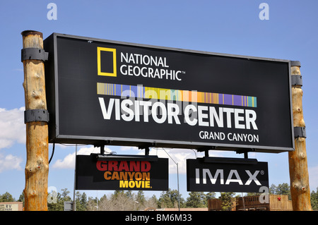 Centre des visiteurs, la ville de Grand Canyon, Arizona, USA Banque D'Images