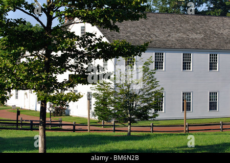 Maison de style Nouvelle Angleterre, Deerfield, Massachusetts, USA Banque D'Images