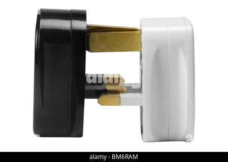 Close-up de prises électriques Banque D'Images