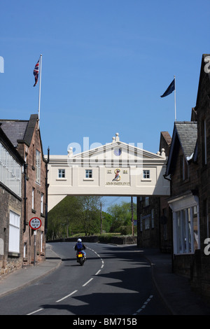 John Smedley Limited usine de tricot en Lea Mills, Cromford, Derbyshire, Angleterre, Royaume-Uni Banque D'Images