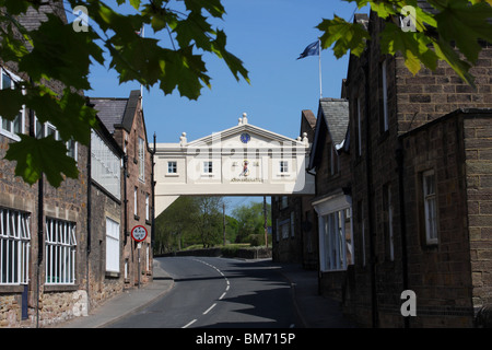 John Smedley Limited usine de tricot en Lea Mills, Cromford, Derbyshire, Angleterre, Royaume-Uni Banque D'Images