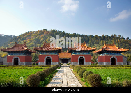 Tombe de Xinbin,Liaoning, Chine Banque D'Images