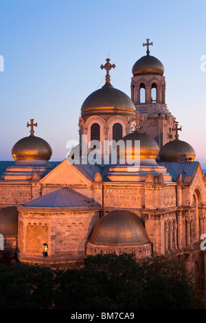 La Bulgarie, la côte de la mer Noire, Varna, Cathédrale de l'Assomption de la Vierge Banque D'Images