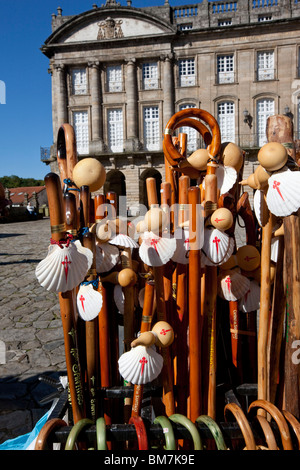 Espagne : Santiago de Compostela (Saint Jacques de Compostelle) Banque D'Images