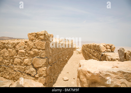 Masada et ancienne forteresse du roi Hérode - Israël Banque D'Images