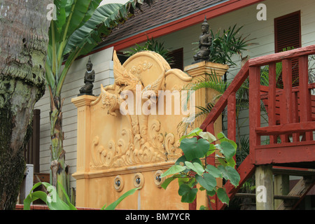 Maison à Koh Chang, Thaïlande. Banque D'Images