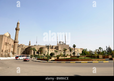 Citadelle avec la magnifique mosquée Mohamed Ali , le Caire , Egypte Banque D'Images