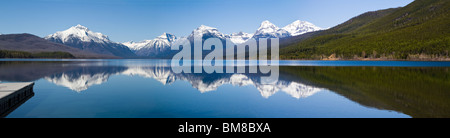 Lake McDonald, Glacier National Park, Montana Banque D'Images