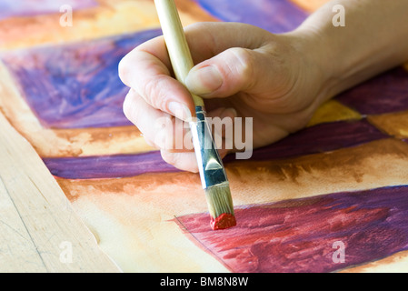 Peinture à l'aquarelle Banque D'Images