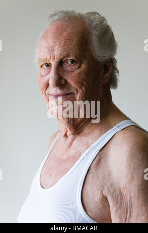 Portrait of Senior Man Banque D'Images