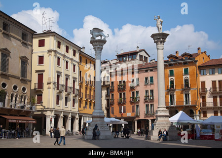 Piazza dei Signori Vicence Vénétie Italie Banque D'Images