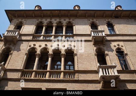 Palazzo da Schio à Vicence Vénétie Italie Banque D'Images