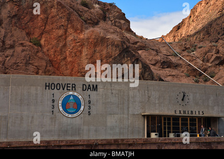 Le monde célèbre Dam-Boulder Hoover City, Nevada, USA. Banque D'Images