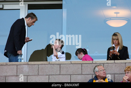 PHIL NEVILLE HARVEY NEVILLE ISABELLE NEVILLE JULIE NEVILLE LA GALAXY V de Boca Juniors FRIENDLY CARSON LOS ANGELES CA 23 Mai Banque D'Images