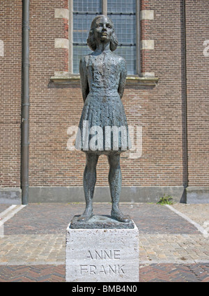 Statue d'Anne Frank Banque D'Images